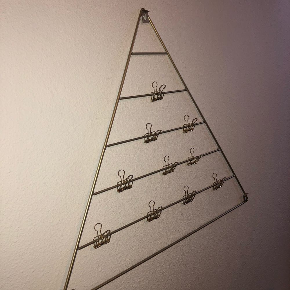 Urban Outfitters triangle picture wall decor